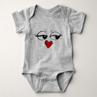 Lady Lashes Baby Bodysuit
