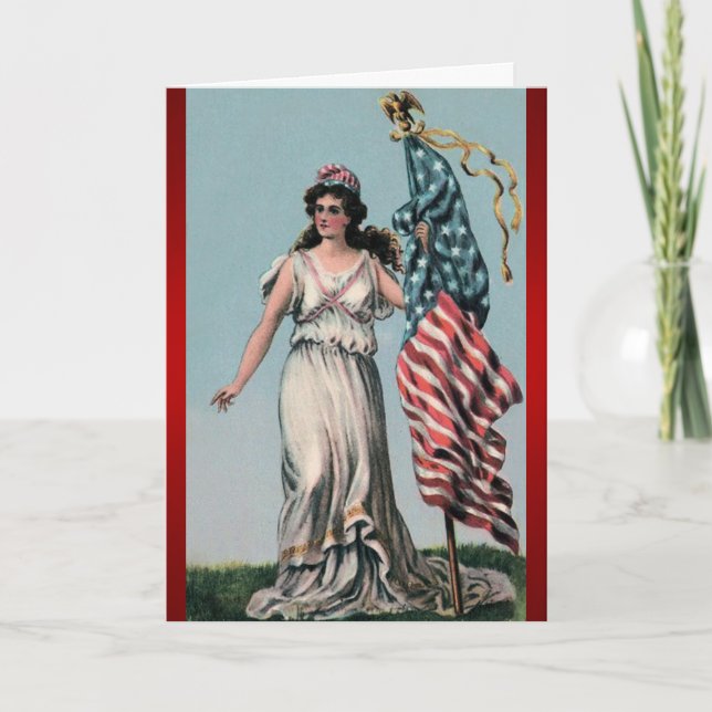 Lady Liberty 1 Card (Front)
