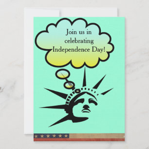 Lady Liberty Invitation