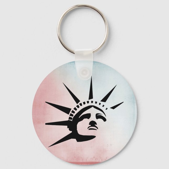 Lady Liberty Key Ring (Front)