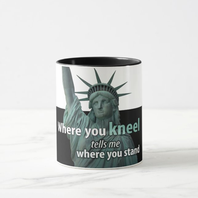 Lady Liberty latte Mug (Center)