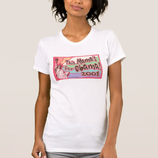 Lady Liberty Obama Mama Shirt