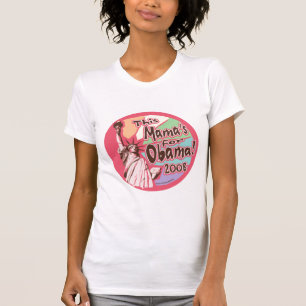 Lady Liberty Obama Mama Shirt