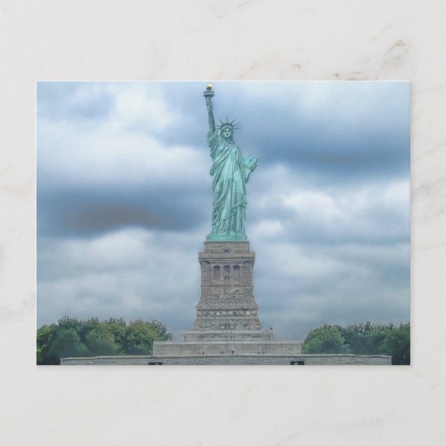 Lady Liberty Postcard (Front)