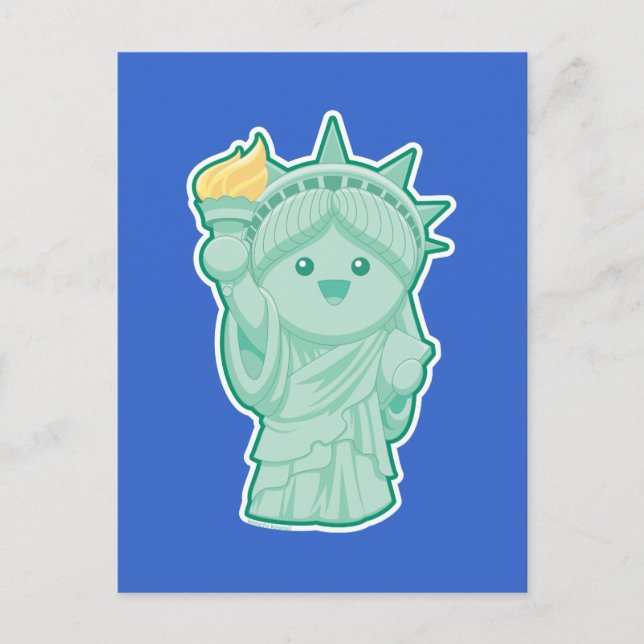 Lady Liberty Postcard (Front)