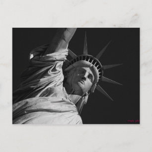 Lady Liberty Postcard