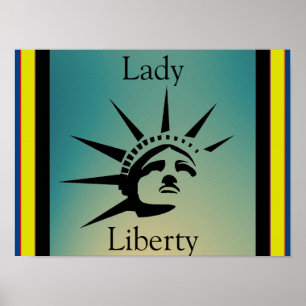 Lady Liberty Poster