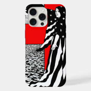 Lady Liberty WWI US Patriotic Poster 1918 iPhone 15 Pro Max Case