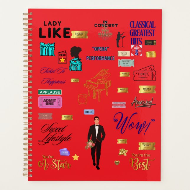 Lady Like. Planner (Front)