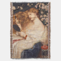 Lady Lilith 1867 Throw Blanket