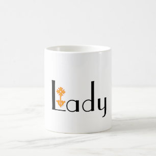 Lady Logo Coffee Mug