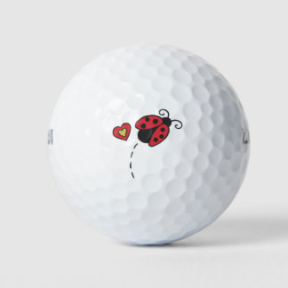 Lady Love Bug Golf Balls