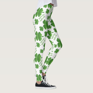 Lady Luck Clover St. Patrick's Day Leggings