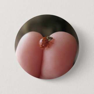 LaDy LuCk @ My FiNgEr TiPz 6 Cm Round Badge