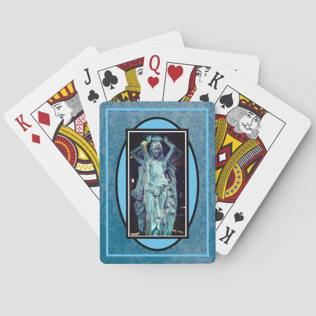 Lady luck playing cards (Back)