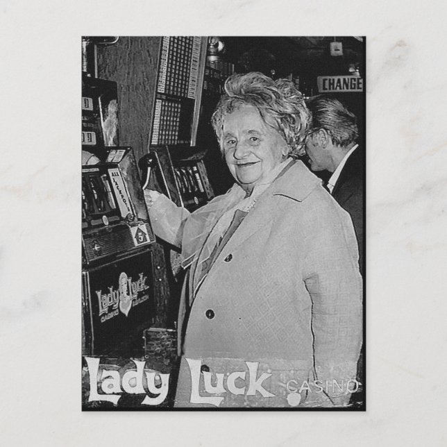 Lady Luck Postcard (Front)