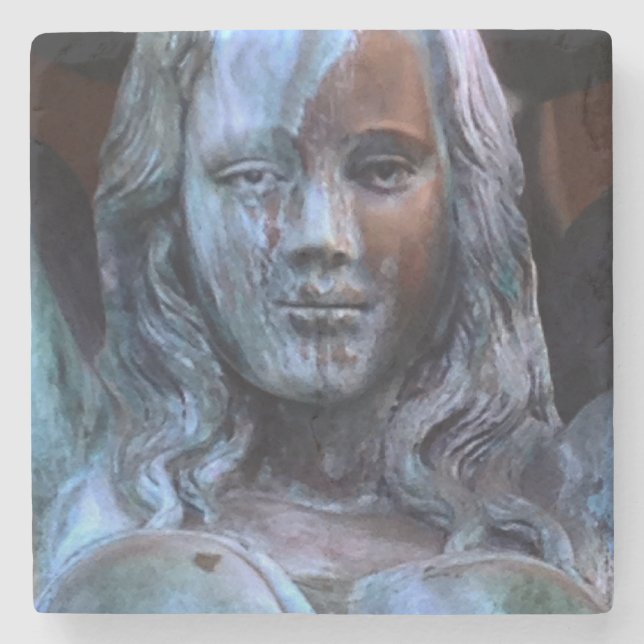 lady luck stone coaster (Front)