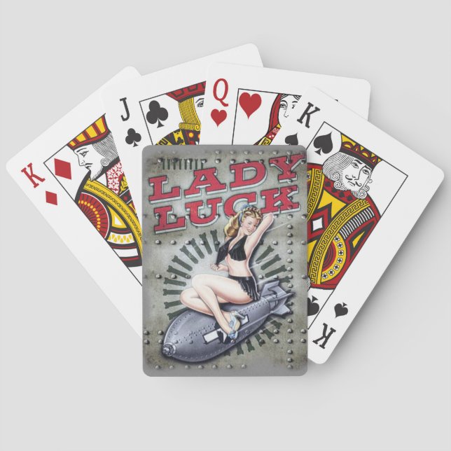 Lady Luck WW2 cards (Back)