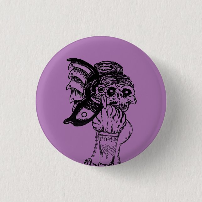 Lady Macbeth Button (Front)