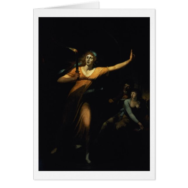 Lady Macbeth Sleepwalking, 1783 (oil on canvas) (Front)