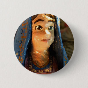 Lady Mary IV 6 Cm Round Badge