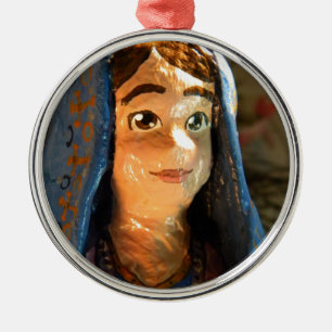Lady Mary IV Metal Ornament