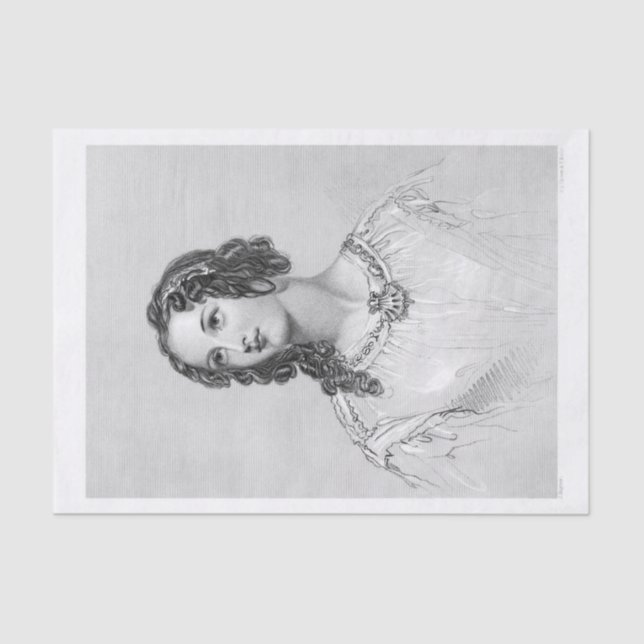 Lady Melinda Tissue Paper (Front)