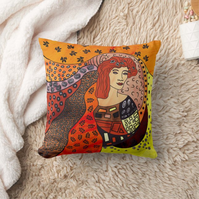 Lady Nature Cushion (Blanket)