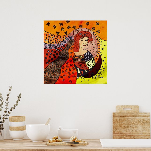Lady Nature Poster (Kitchen)