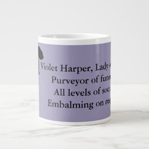 Lady of Ashes, Jumbo Mug - Violet Harper