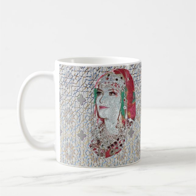 Lady of Atlas II Coffee Mug (Left)