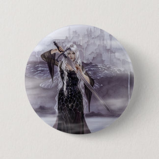 Lady of Avalon Badge/Button 6 Cm Round Badge