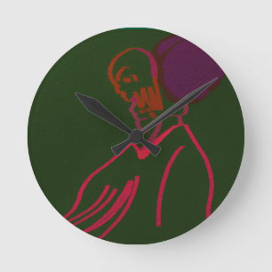 Lady of Grace and Empowerment  Round Clock