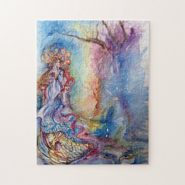 LADY OF LAKE  / Magic and Mystery Jigsaw Puzzle (Vertical)
