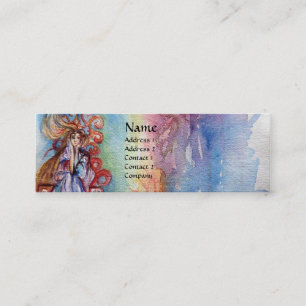 LADY OF LAKE , Magic and Mystery Mini Business Card