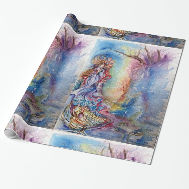LADY OF LAKE  / Magic and Mystery Wrapping Paper (Unrolled)