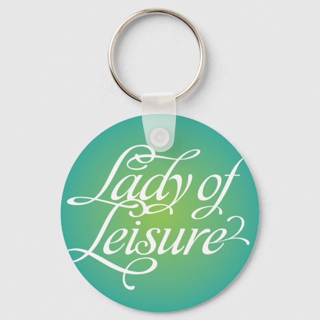 Lady Of Leisure 3B Key Ring (Front)