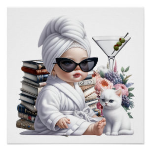 Lady of Leisure Wall Decor