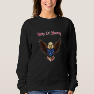 Lady Of Liberty Patriotic American Icon Freedom Sweatshirt