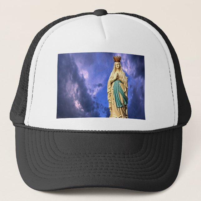 Lady of Lourdes Trucker Hat (Front)