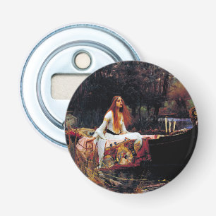 Lady Of Shallot Boat JW Waterhouse Romantic Art Bottle Opener