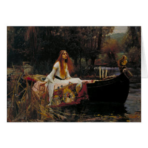 Lady of Shallot by John William Waterhouse