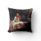 Lady Of Shallot on Boat Waterhouse Art Pillow