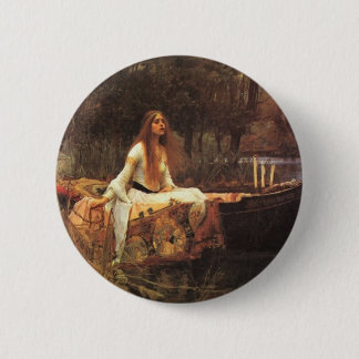 Lady of Shalott by John Waterhouse 6 Cm Round Badge