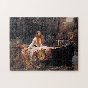 Lady of Shalott Jigsaw Puzzle