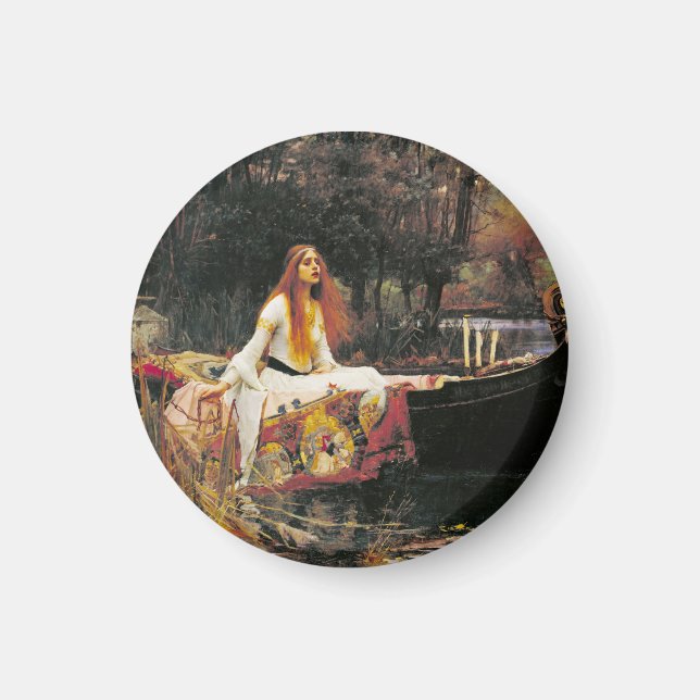 Lady of Shalott Magnet (Front)