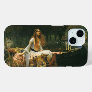 Lady of Shalott On Boat by John William Waterhouse iPhone 15 Case