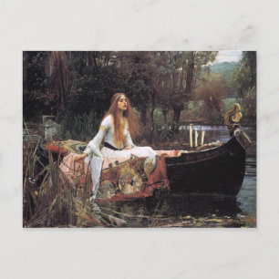 Lady of Shalott Postcard