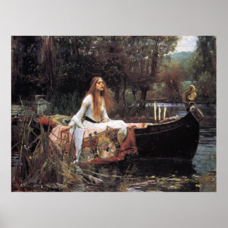 Lady of Shalott Poster