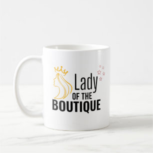 Lady of the Boutique Coffee Mug